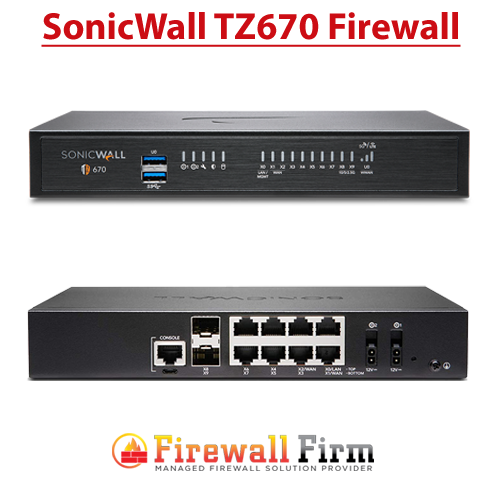SonicWall TZ 670 Firewall