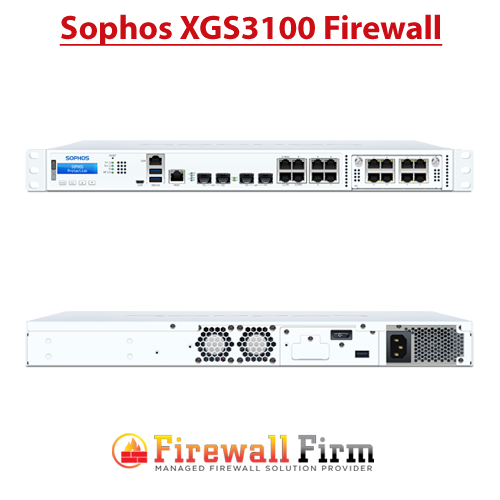 Sophos XGS 3100 With 3 Year  Standard Protection License