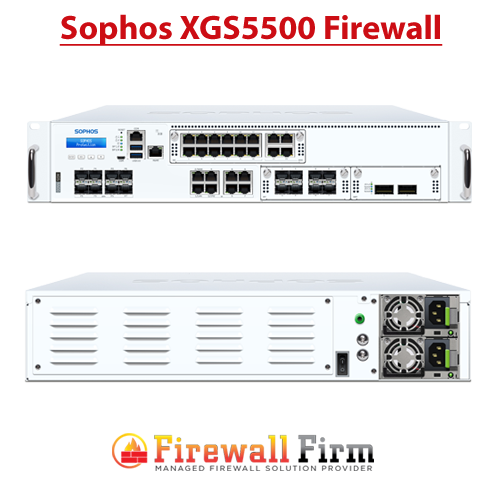 Sophos XGS 5500 With 3 Year Xstream Protection License 