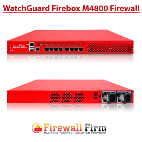 WatchGuard Firebox M4800 With 3 Year Standard Support -  License
