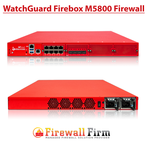 WatchGuard Firebox M5800 High Availability With 1 Year Standard Support -License
