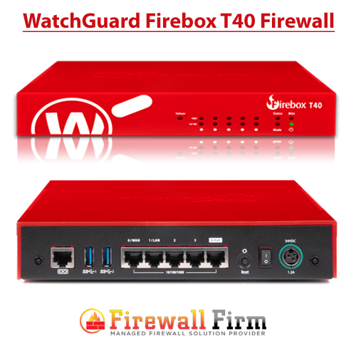 WatchGuard Firebox T40 With 1-Year Standard Support - License