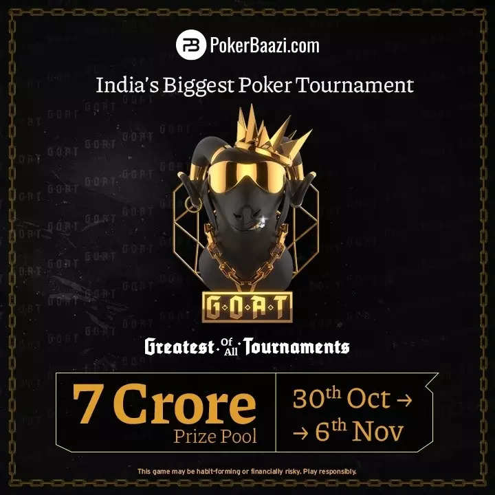  PokerBaazi launches GOAT, daily qualifiers from Oct 1.
